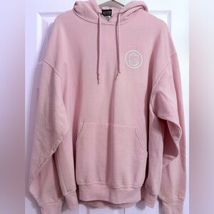 Spitfire Bighead logo hoodie in a pink color
